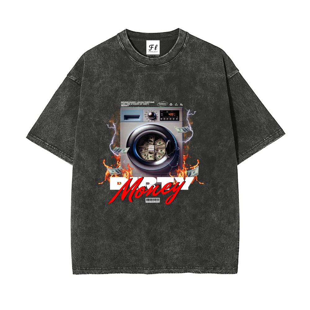 260G/16 Washed T-shirt