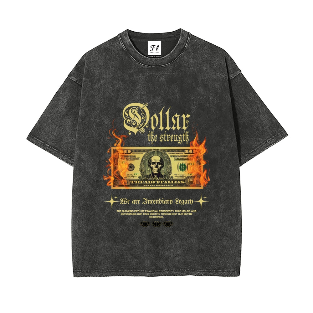 260G/16 Washed T-shirt