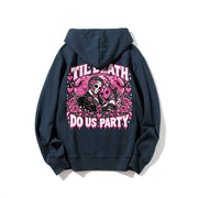 Til Death Do Us Party Skeleton Halloween Hoodie