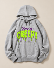 Keep It Creepy Spooky Goth Halloween Hoodie