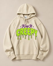 Keep It Creepy Spooky Goth Halloween Hoodie