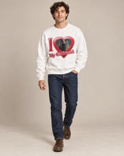 I Love My Girlfriend Horror Movie Crewneck Sweatshirt, Spooky Gothic Halloween Pullover