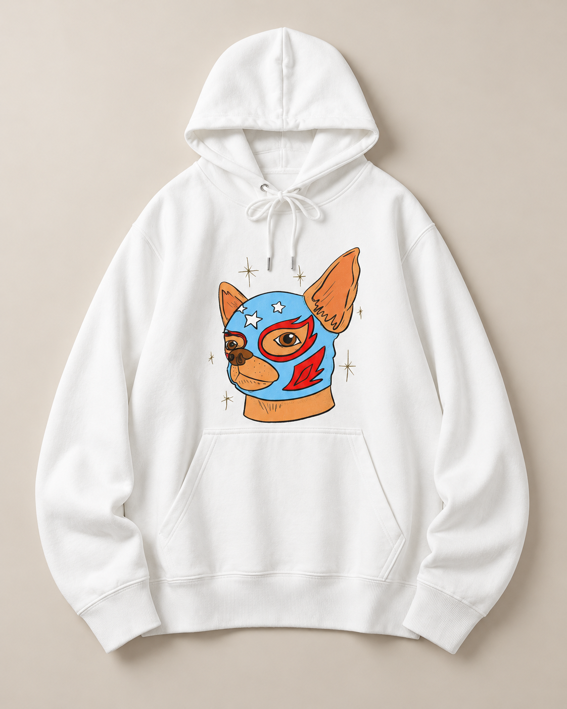 Cute Monster Halloween Graphic Hoodie, Cartoon Spooky Creature Pullover Hooded Sweatshirt, Unisex Fall Streetwear