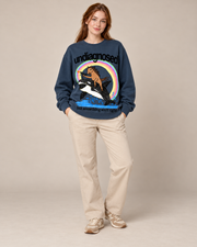 Undiagnosed But Something Ain't Right Meme Graphic Crewneck Sweatshirt