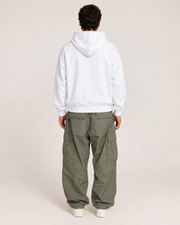Funny Fish Graphic Hoodie for Women & Men – Fish Friends White Oversized Pullover