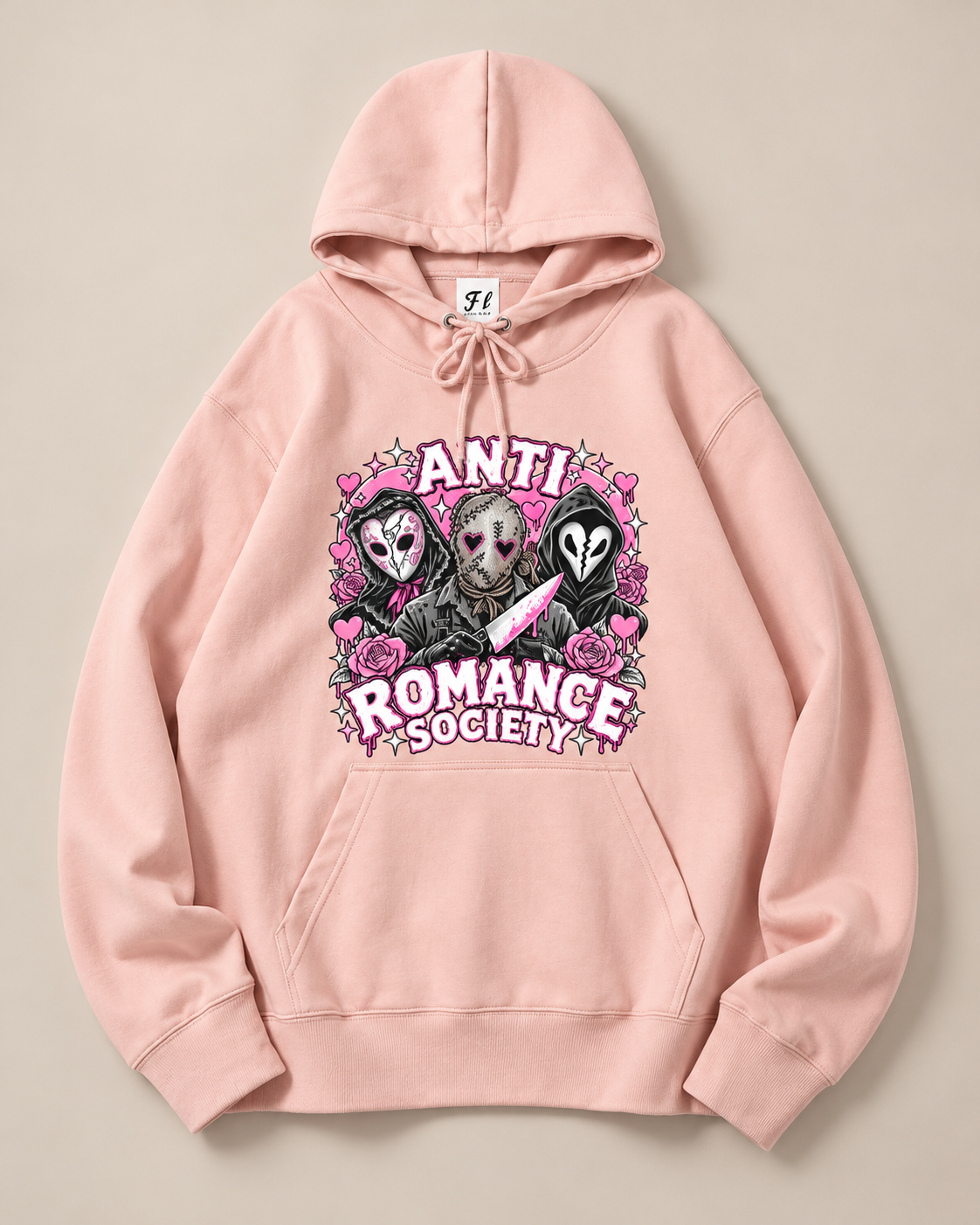 Anti Romance Society Horror Movie Halloween Hoodie