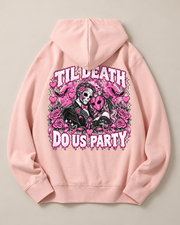 Til Death Do Us Party Skeleton Halloween Hoodie