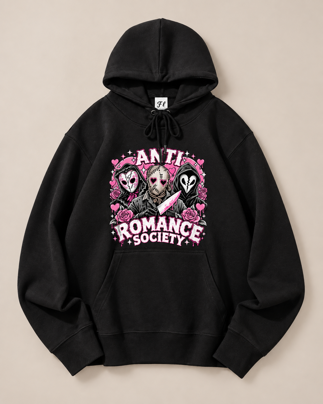 Anti Romance Society Horror Movie Halloween Hoodie