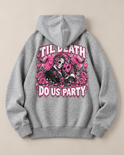 Til Death Do Us Party Skeleton Halloween Hoodie