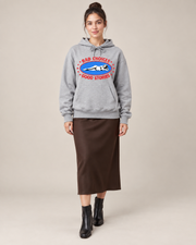 Bad Choices Good Stories Graphic Hoodie – Funny Unisex White Pullover